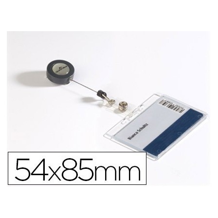 IDENTIFICADOR CON CORDON EXTENSIBLE DURABLE USO VERTICAL/HORIZONTAL...