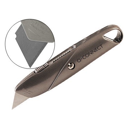 CUTER Q-CONNECT 219BC ANCHO -METALICO GRIS