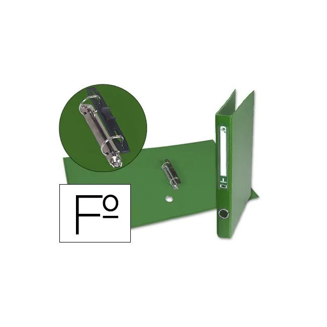 CARPETA DE 2 ANILLAS 25MM MIXT AS LIDERPAPEL FOLIO FORRADO PAPERCOA...