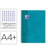 CUADERNO ESPIRAL OXFORD EBOOK 1 TAPA EXTRADURA DIN A4+ 80 H CUADRIC...