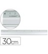 REGLA METALICA Q-CONNECT ALUMINIO 30 CM