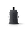 CARGADOR DE COCHE GROOVY 2 USB COLOR GRIS OSCURO