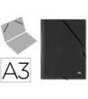 CARPETA PLANOS LIDERPAPEL A3 CARTON GOFRADO N 12 NEGRO