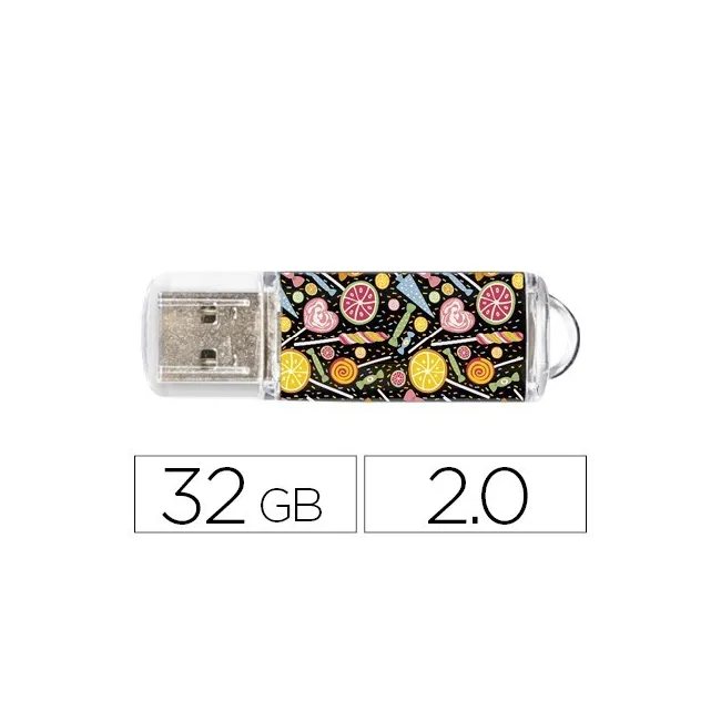 MEMORIA USB TECH ON TECH FLASH DRIVE 32 GB 2.0 CANDY POP