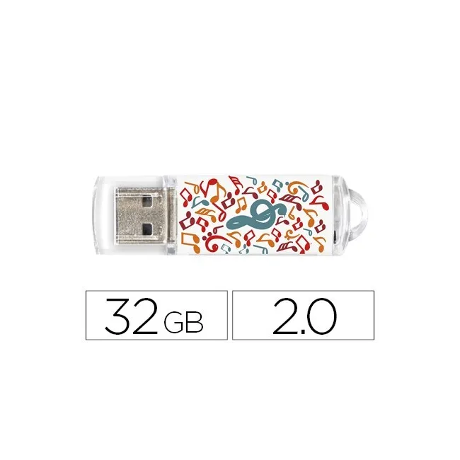 MEMORIA USB TECH ON TECH FLASH DRIVE 32 GB 2.0 MUSIC DREAM
