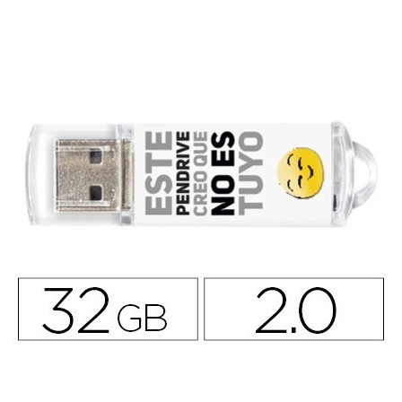 MEMORIA USB TECH ON TECH FLASH DRIVE 32 GB 2.0 NO ES TUYO