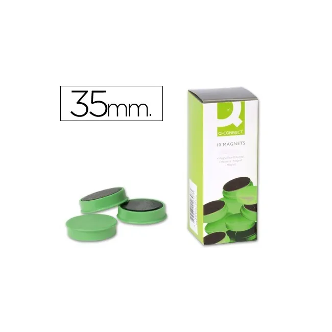 IMANES PARA SUJECION Q-CONNECT IDEAL PARA PIZARRAS MAGNETICAS35 MM ...