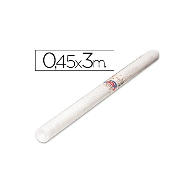 ROLLO ADHESIVO AIRONFIX TRANSPARENTE REMOVIBLE 69614 ROLLO 0,45 X 3MT