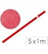 PAPEL KRAFT LIDERPAPEL ROJO -ROLLO DE 5X1 MT