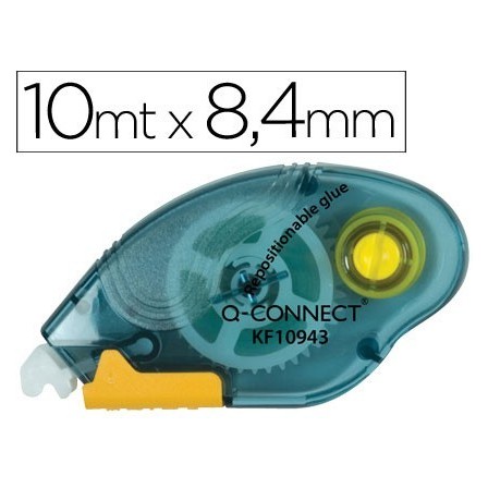 PEGAMENTO Q-CONNECT ROLLER COMPACT NO PERMANENTE -6,5 MM DE ANCHO X...