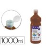 TEMPERA LIQUIDA LIDERPAPEL ESCOLAR 1000 ML MARRON
