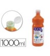TEMPERA LIQUIDA LIDERPAPEL ESCOLAR 1000 ML NARANJA