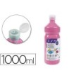 TEMPERA LIQUIDA LIDERPAPEL ESCOLAR 1000 ML ROSA