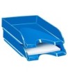 BANDEJA SOBREMESA CEP PLASTICO AZUL 257X348X66 MM