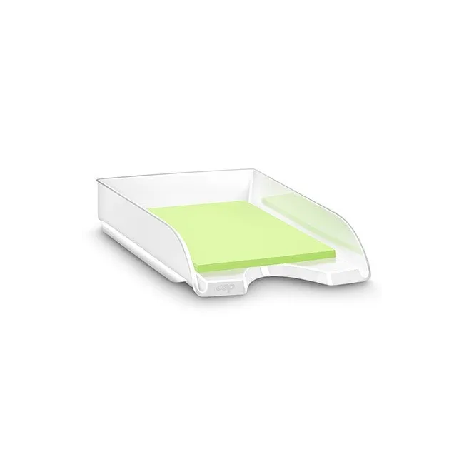 BANDEJA SOBREMESA CEP PLASTICO BLANCA 257X348X66 MM