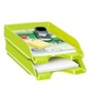 BANDEJA SOBREMESA CEP PLASTICO VERDE 257X348X66 MM