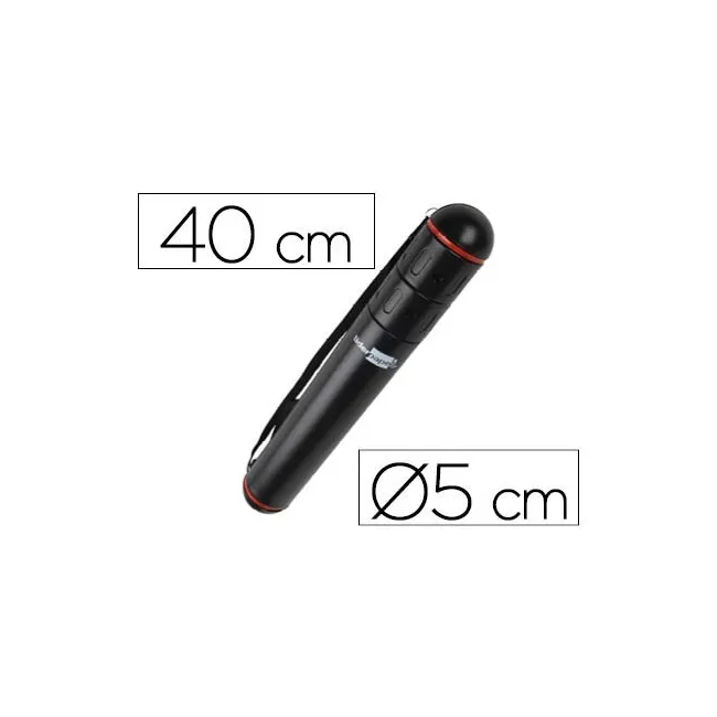 PORTAPLANOS PLASTICO LIDERPAPEL DIAMETRO 5 X 40 CM NO EXTENSIBLE NEGRO