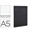 LIBRETA CLAIREFONTAINE AGE-BAG TAPA CARTULINA LOMO COSIDO RAYADO HO...
