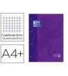 RECAMBIO COLOR 1 OXFORD DIN A4+ 80 HOJAS 90 GR CUADRICULA 5 MM TAPA...