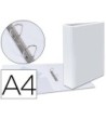 CARPETA CANGURO 2 ANILLAS MIXTAS 40MM ESSELTE A4 PLASTICO BLANCA