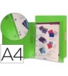 CARPETA LIDERPAPEL 4 ANILLAS 25 MM MIXTAS 43433 POLIPROPILENO DIN A...