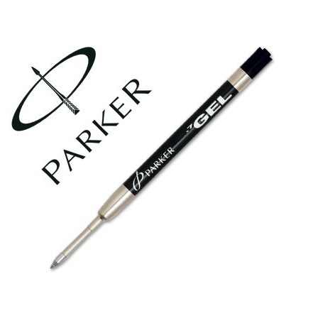 RECAMBIO BOLIGRAFO GEL PARKER NEGRO