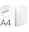 CARPETA LIDERPAPEL 4 ANILLAS 25 MM MIXTAS POLIPROPILENO DIN A4 TRAN...