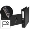 CARPETA DE 2 ANILLAS 40MM MIXT AS LIDERPAPEL FOLIO FORRADO PAPERCOA...