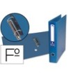 CARPETA DE 2 ANILLAS 40MM MIXTAS LIDERPAPEL FOLIO CARTON FORRADO PA...