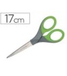 TIJERA Q-CONNECT MANGO CAUCHO 7" 17 CM BLISTER