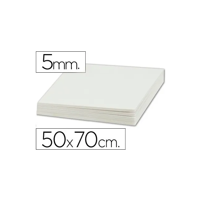 CARTON PLUMA LIDERPAPEL DOBLE CARA 50X70 CM ESPESOR 5 MM