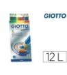 LAPICES DE COLORES GIOTTO STILNOVO ACUARELABLES CAJA DE 12 COLORES