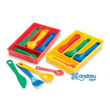 JUEGO DANTOY CUBERTERIA 4 SERVICIOS 17 PIEZAS 11,5X18,5X2,5 CM