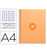 CUADERNO ESPIRAL LIDERPAPEL A4 MICRO ANTARTIK TAPA FORRADA 80H 90 G...