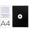 CUADERNO ESPIRAL LIDERPAPEL A4 MICRO ANTARTIK TAPA FORRADA 80H 90 G...