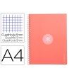 CUADERNO ESPIRAL LIDERPAPEL A4 MICRO ANTARTIK TAPA FORRADA 80H 90 G...