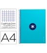 CUADERNO ESPIRAL LIDERPAPEL A4 MICRO ANTARTIK TAPA FORRADA 80H 90 G...
