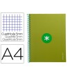 CUADERNO ESPIRAL LIDERPAPEL A4 MICRO ANTARTIK TAPA FORRADA 80H 90 G...
