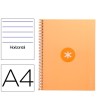 CUADERNO ESPIRAL LIDERPAPEL A4 MICRO ANTARTIK TAPA FORRADA80H 90 GR...