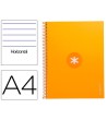 CUADERNO ESPIRAL LIDERPAPEL A4 MICRO ANTARTIK TAPA FORRADA80H 90 GR...