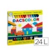 LAPICES CERA DACS COLOR CAJA DE 24 COLORES