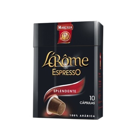 CAFE MARCILLA L AROME ESPRESSO SPLENDENTE FUERZA 7 CAJA DE 10 UNIDA...