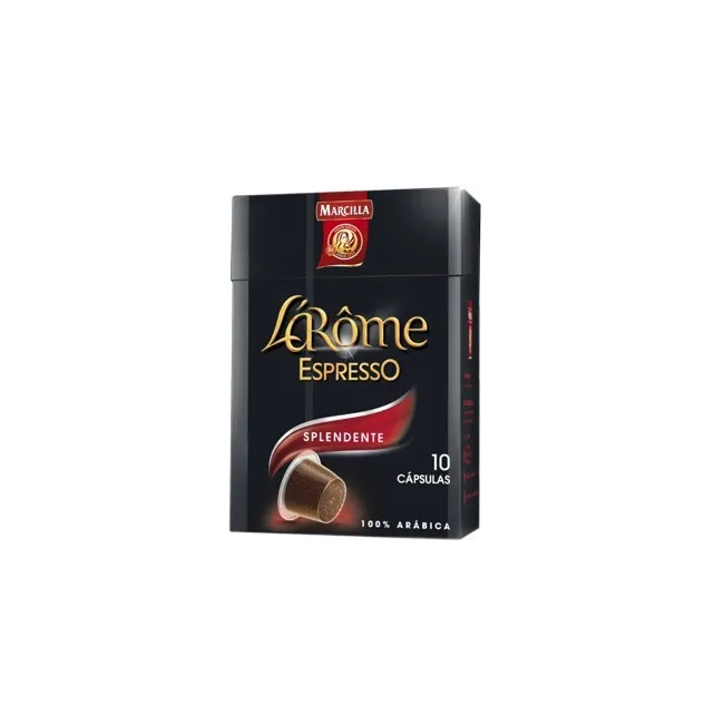 CAFE MARCILLA L AROME ESPRESSO SPLENDENTE FUERZA 7 CAJA DE 10 UNIDA...