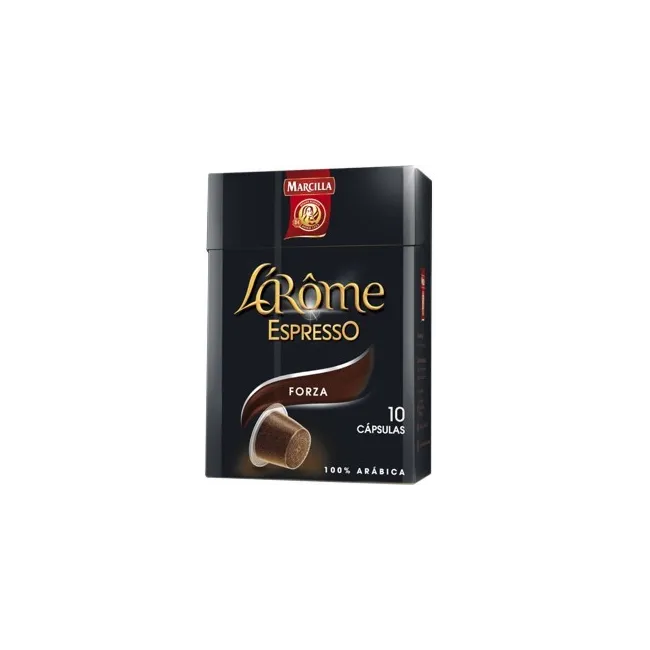 CAFE MARCILLA L AROME ESPRESSO FORZA FUERZA 9 CAJA DE 10 UNIDADES C...