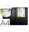 CARPETA Q-CONNECT MINICLIPS PLASTICO DIN A4 NEGRA