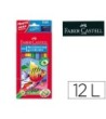 LAPICES DE COLORES FABER-CASTELL ACUARELABLES C/ 12 SURTIDOS