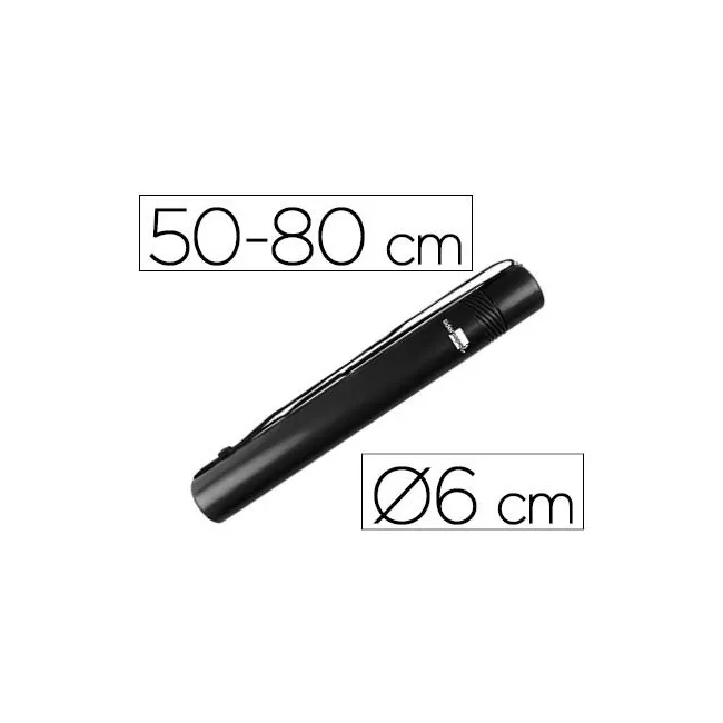 PORTAPLANOS PLASTICO LIDERPAPEL DIAMETRO 6 CM EXTENSIBLE HASTA 80 N...