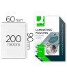 BOLSA DE PLASTIFICAR Q-CONNECT 90 X 60 MM 200 MC CARNET DE NIF CAJA...