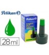 TINTA TAMPON PELIKAN VERDE FRASCO DE 28 ML