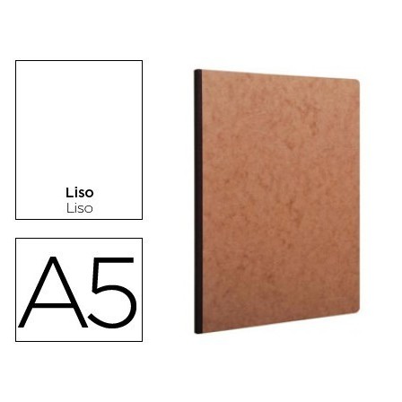 LIBRETA AGE-BAG TAPA CARTULINA LOMO COSIDO LISO 96 HOJAS COLOR HAVA...